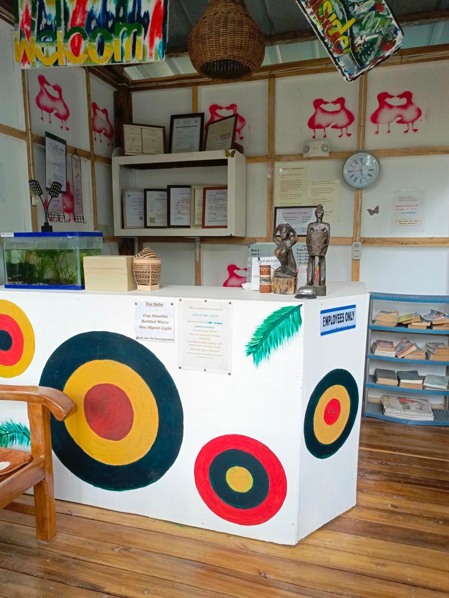 Mil'S Hillside Tourist Inn San Vicente  Ngoại thất bức ảnh